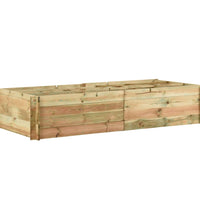 Hochbeet Kiefernholz Imprägniert 197x100x40 cm