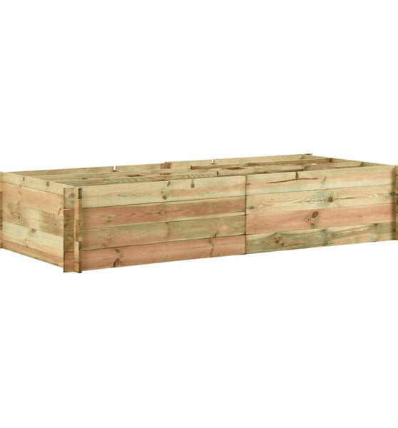 Hochbeet Kiefernholz Imprägniert 197x100x40 cm