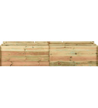 Hochbeet Kiefernholz Imprägniert 197x100x40 cm
