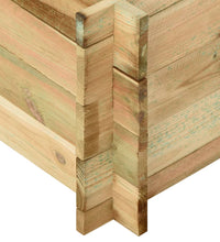 Hochbeet Kiefernholz Imprägniert 197x100x40 cm