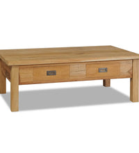 Couchtisch Massivholz Teak 100x60x35 cm