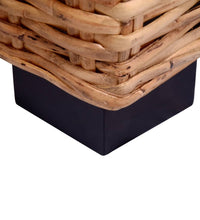 2-Sitzer-Sofa Natürliches Rattan