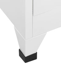 Schließfachschrank mit 12 Fächern 90x45x180 cm