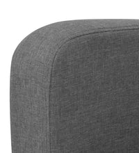 2-Sitzersofa 135 x 65 x76 cm Dunkelgrau