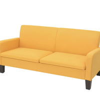 3-Sitzersofa 180 x 65 x76 cm Gelb