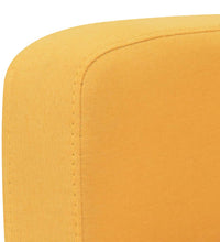 3-Sitzersofa 180 x 65 x76 cm Gelb