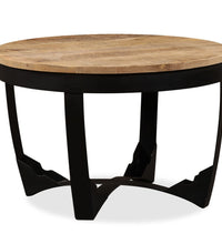 Couchtisch Raues Massivholz Mango 60x40 cm