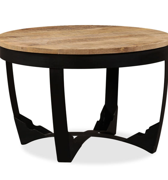 Couchtisch Raues Massivholz Mango 60x40 cm