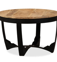 Couchtisch Raues Massivholz Mango 60x40 cm