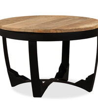 Couchtisch Raues Massivholz Mango 60x40 cm