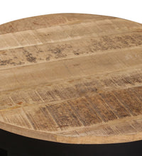 Couchtisch Raues Massivholz Mango 60x40 cm