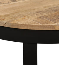 Couchtisch Raues Massivholz Mango 60x40 cm
