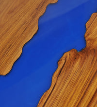 Couchtisch Teak Harz 100x50x40 cm