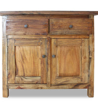 Sideboard Altholz Massiv 75x30x65 cm