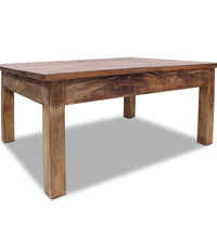 Couchtisch Massives Mahagoniholz 98x73x45 cm