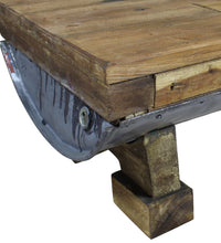 Couchtisch Gemischtes Altholz 90x50x35 cm