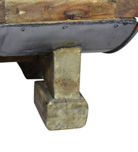 Couchtisch Gemischtes Altholz 90x50x35 cm