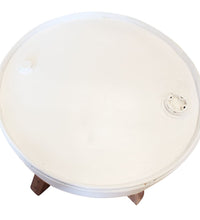 Couchtisch Altholz Massiv 60x45 cm Weiß
