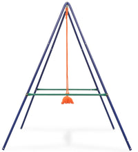 2-in-1 Einzelschaukel und Kleinkinderschaukel Orange