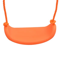 2-in-1 Einzelschaukel und Babyschaukel Orange