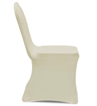 Stretch-Stuhlhussen 100 Stk. Creme