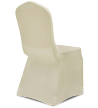 Stretch-Stuhlhussen 100 Stk. Creme