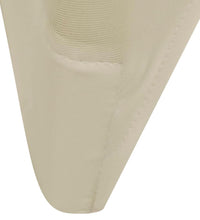 Stretch-Stuhlhussen 100 Stk. Creme