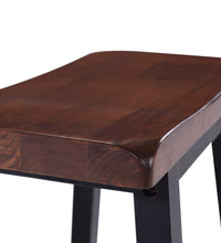 Bar Set 3 Stück MDF Schwarz