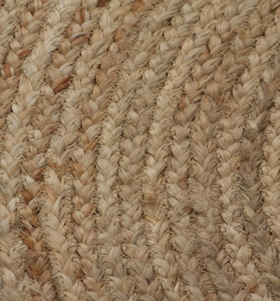 Teppich Jute Geflochten 150 cm Rund