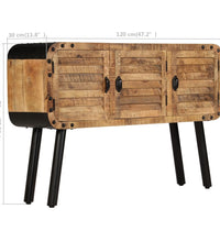 Sideboard Massivholz Mango 120x30x76 cm
