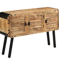 Sideboard Massivholz Mango 120x30x76 cm