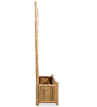 Hochbeet mit Spalier Bambus 70 cm