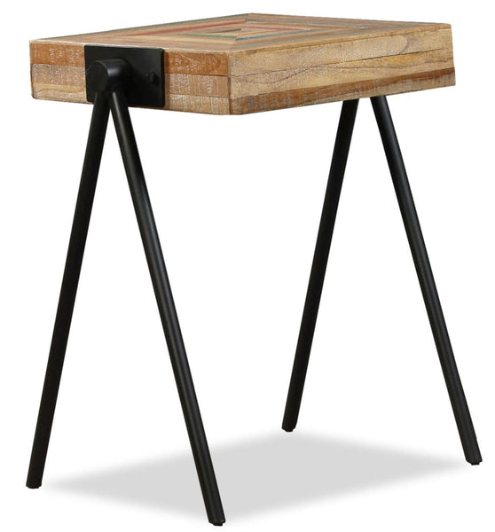 Beistelltisch Recyceltes Massivholz Teak