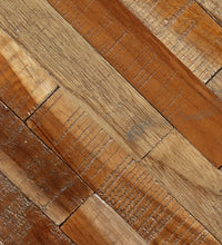 Beistelltisch Rund Recyceltes Massivholz Teak