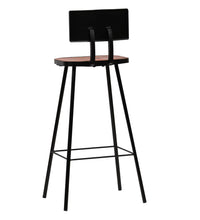Bar-Set 5-tlg. Altholz Massiv Mehrfarbig