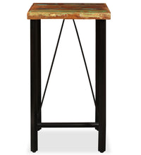 Bartisch Altholz Massiv 60x60x107 cm