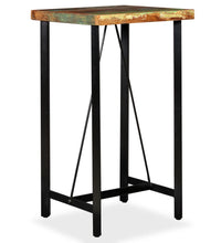 Bartisch Altholz Massiv 60x60x107 cm