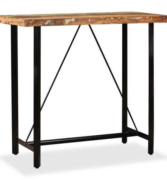 Bartisch Altholz Massiv 120x60x107 cm