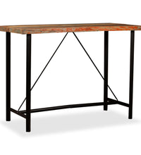 Bartisch Altholz Massiv 150x70x107 cm