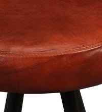 Barhocker 4 Stk. Echtleder
