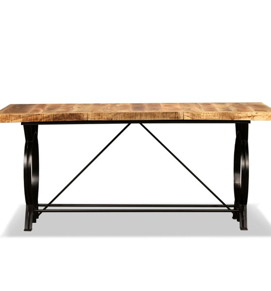 Esstisch Raues Massives Mangoholz 180 cm