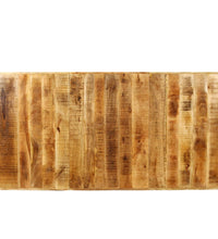 Esstisch Raues Massives Mangoholz 180 cm
