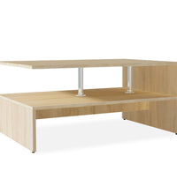 Couchtisch Holzwerkstoff 90x59x42 cm Eiche