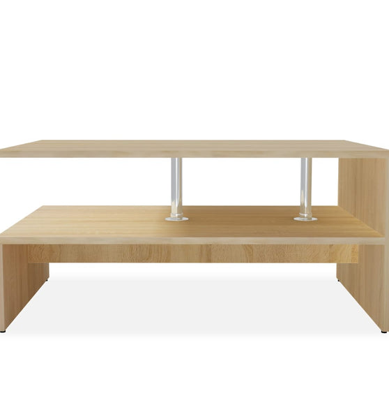 Couchtisch Holzwerkstoff 90x59x42 cm Eiche