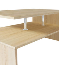 Couchtisch Holzwerkstoff 90x59x42 cm Eiche