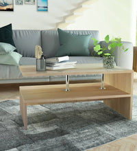 Couchtisch Holzwerkstoff 90x59x42 cm Eiche