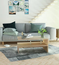 Couchtisch Holzwerkstoff 90x59x42 cm Eiche