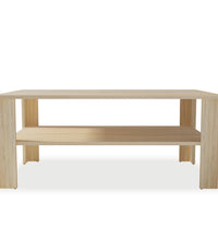 Couchtisch Holzwerkstoff 100x59x42 cm Eiche