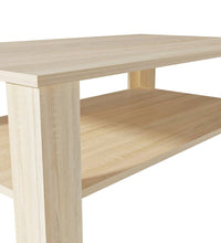 Couchtisch Holzwerkstoff 100x59x42 cm Eiche