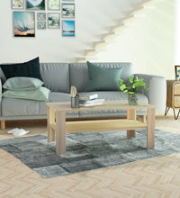 Couchtisch Holzwerkstoff 100x59x42 cm Eiche